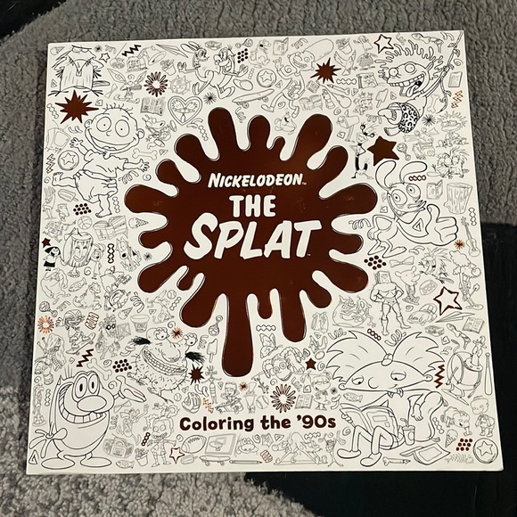 Other - Nickelodeon The Splat Coloring the ‘90s Coloring Book